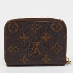Pre Owned Louis Vuitton Monogram Canvas Zippy Coin Purse