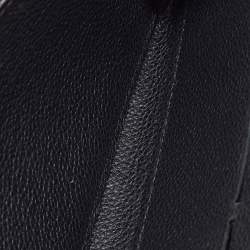 Pre Owned Louis Vuitton Black Monogram Empreinte Leather Zippy Wallet