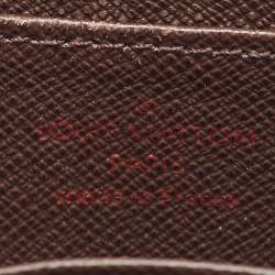 مملوكة مسبقًا محفظة نقود لوي فيتون كانفاس داميه أيبِن زيبي للأعمالة