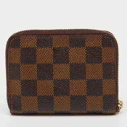 مملوكة مسبقًا محفظة نقو�د لوي فيتون كانفاس داميه أيبِن زيبي للأعمالة