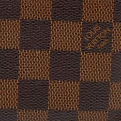 مملوكة مسبقًا محفظة نقود لوي فيتون كانفاس داميه أيبِن زيبي للأعمالة