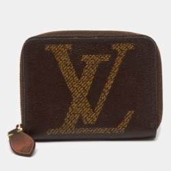 Pre Owned Louis Vuitton Giant Monogram Canvas Zippy Coin Purse