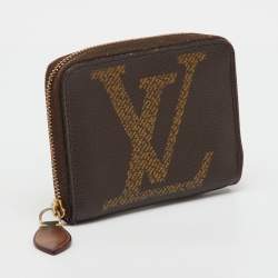 Pre Owned Louis Vuitton Giant Monogram Canvas Zippy Coin Purse