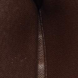 Pre Owned Louis Vuitton Damier Ebene Canvas Zippy Wallet