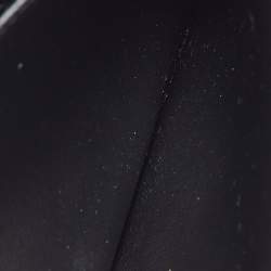 Pre Owned Louis Vuitton Black Monogram Empreinte Leather Zippy Wallet