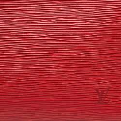 مملوكة مسبقًا حقيبة لويس فيتون كاستليان أحمر إيبي جلد أكسيسوارز صغيرة