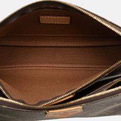 Pre Owned Louis Vuitton Brown Monogram Multi Pochette Accessoires