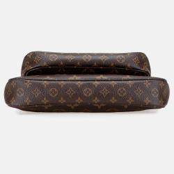 Pre Owned Louis Vuitton Brown Monogram Multi Pochette Accessoires