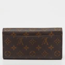 Pre Owned Louis Vuitton Monogram Canvas Sarah Wallet