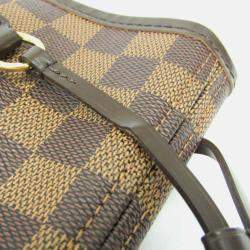 Pre Owned Louis Vuitton Neverfull MM Brown Damier Ebene Coated Canvas Tote Bag