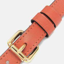 Pre Owned Louis Vuitton Flower Brown Monogram Coated Canvas Leather Shoulder Bag