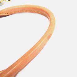 Pre Owned Louis Vuitton Marignan Coquelicot Brown Monogram Coated Canvas Leather Shoulder Bag