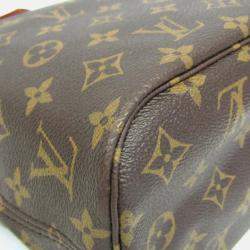 Pre Owned Louis Vuitton Neverfull PM Brown Monogram Coated Canvas Tote Bag