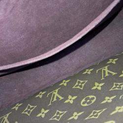 Pre Owned Louis Vuitton Brown Coated Canvas Monogram Montaigne GM