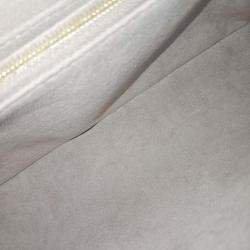 Pre Owned Louis Vuitton Beige Leather Empreinte Madeleine MM