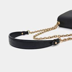 Pre Owned Louis Vuitton Black Epi Leather Epi Twist MM