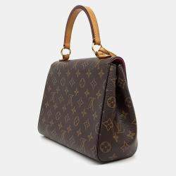 Pre Owned Louis Vuitton Brown Coated Canvas and Leather Monogram Cluny BB
