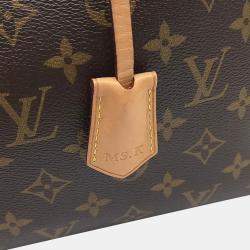 Pre Owned Louis Vuitton Brown Coated Canvas and Leather Monogram Montaigne MM