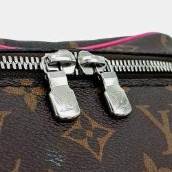 Pre Owned Louis Vuitton Brown Coated Canvas and Leather Nice Mini M46767