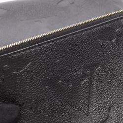 Pre Owned Louis Vuitton Multi Pochette Accessoires Black Monogram Empreinte Leather Shoulder Bag