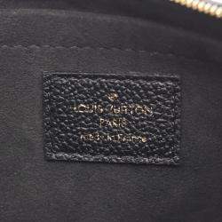 Pre Owned Louis Vuitton Multi Pochette Accessoires Black Monogram Empreinte Leather Shoulder Bag
