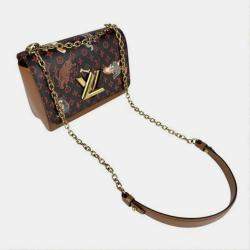 Pre Owned Louis Vuitton Catogram Monogram Coated Canvas Shoulder Bag