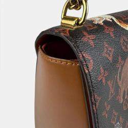 Pre Owned Louis Vuitton Catogram Monogram Coated Canvas Shoulder Bag