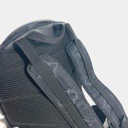 Pre Owned Louis Vuitton 3D Monogram Black Nylon Leather Backpack 