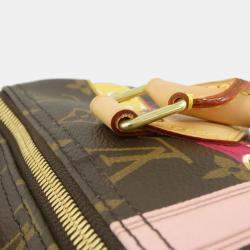 Pre Owned Louis Vuitton Speedy Bandouliere 30 Monogram Trunk Boston Bag