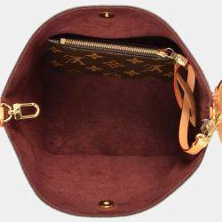 Pre Owned Louis Vuitton All-In BB Brown Monogram Canvas Shoulder Bag