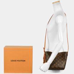 Pre Owned Louis Vuitton All-In BB Brown Monogram Canvas Shoulder Bag