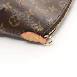 Pre Owned Louis Vuitton Boetie Nm MM Monogram Brown Coated Canvas Leather Handbag