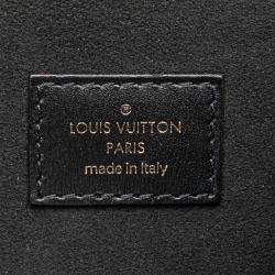 Pre Owned Louis Vuitton Black White Monogram Jacquard Since 1854 Pochette Metis