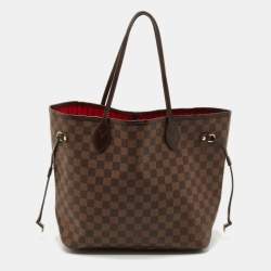 Pre Owned Louis Vuitton Damier Ebene Canvas Neverfull MM Bag