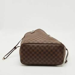 Pre Owned Louis Vuitton Damier Ebene Canvas Neverfull MM Bag