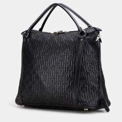 Pre Owned Louis Vuitton Black Monogram Antheia Ixia MM