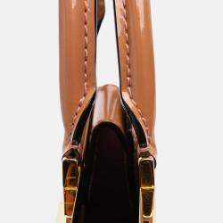 Pre Owned Louis Vuitton Brown Monogram Vernis Deesse PM