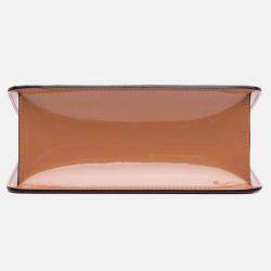 Pre Owned Louis Vuitton Brown Monogram Vernis Deesse PM