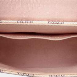 Pre Owned Louis Vuitton White Damier Azur Croisette