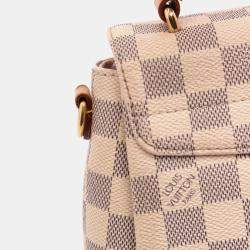 Pre Owned Louis Vuitton White Damier Azur Croisette