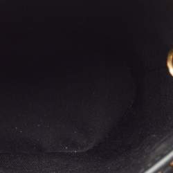 Pre Owned Louis Vuitton Beige/Black Monogram Canvas and Leather Nano Bucket Bag