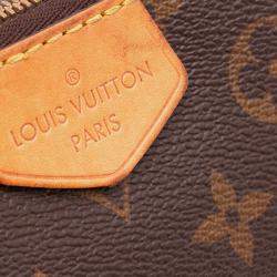 Pre Owned Louis Vuitton Brown Monogram Multi Pochette Accessoires