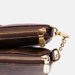 Pre Owned Louis Vuitton Brown Monogram Multi Pochette Accessoires