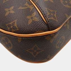 Pre Owned Louis Vuitton Brown Monogram Thames PM