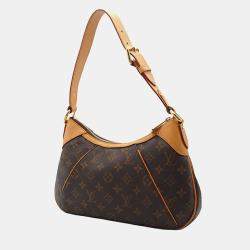 Pre Owned Louis Vuitton Brown Monogram Thames PM