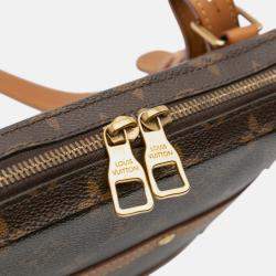 Pre Owned حقيبة لوي فيتون براون مونوغرام سوفت ترانك مسنجر صغيرة