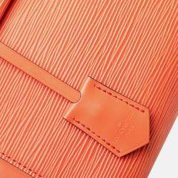 Pre Owned Louis Vuitton Orange Epi Cluny MM