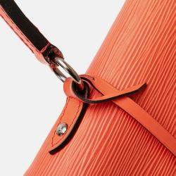 Pre Owned Louis Vuitton Orange Epi Cluny MM