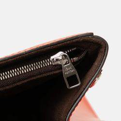 Pre Owned Louis Vuitton Orange Epi Cluny MM