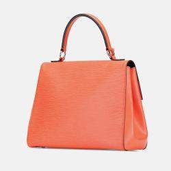 Pre Owned Louis Vuitton Orange Epi Cluny MM